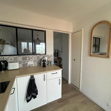 Magnifique Appartement Front De Mer Plein Centre Вильнёв-Лубе